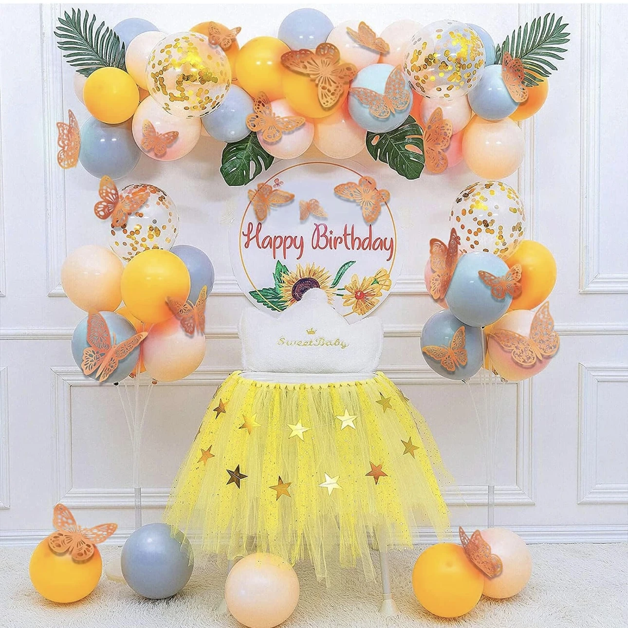 package of 3D butterfly wall decorations