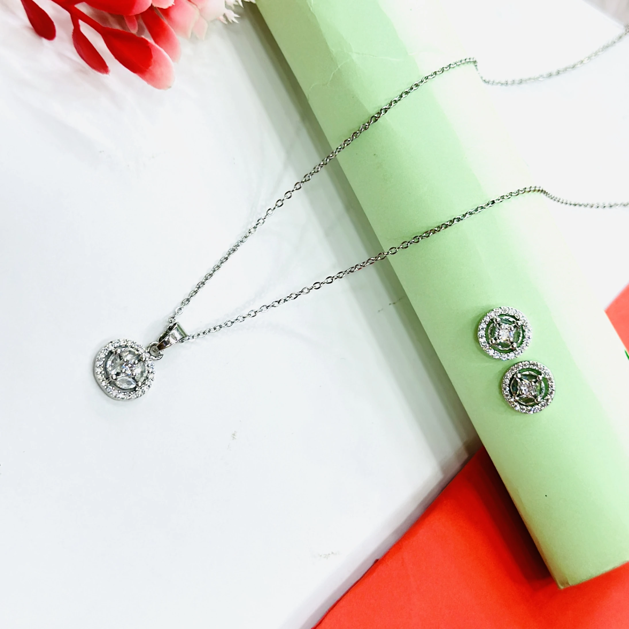 sterling silver jewellery set