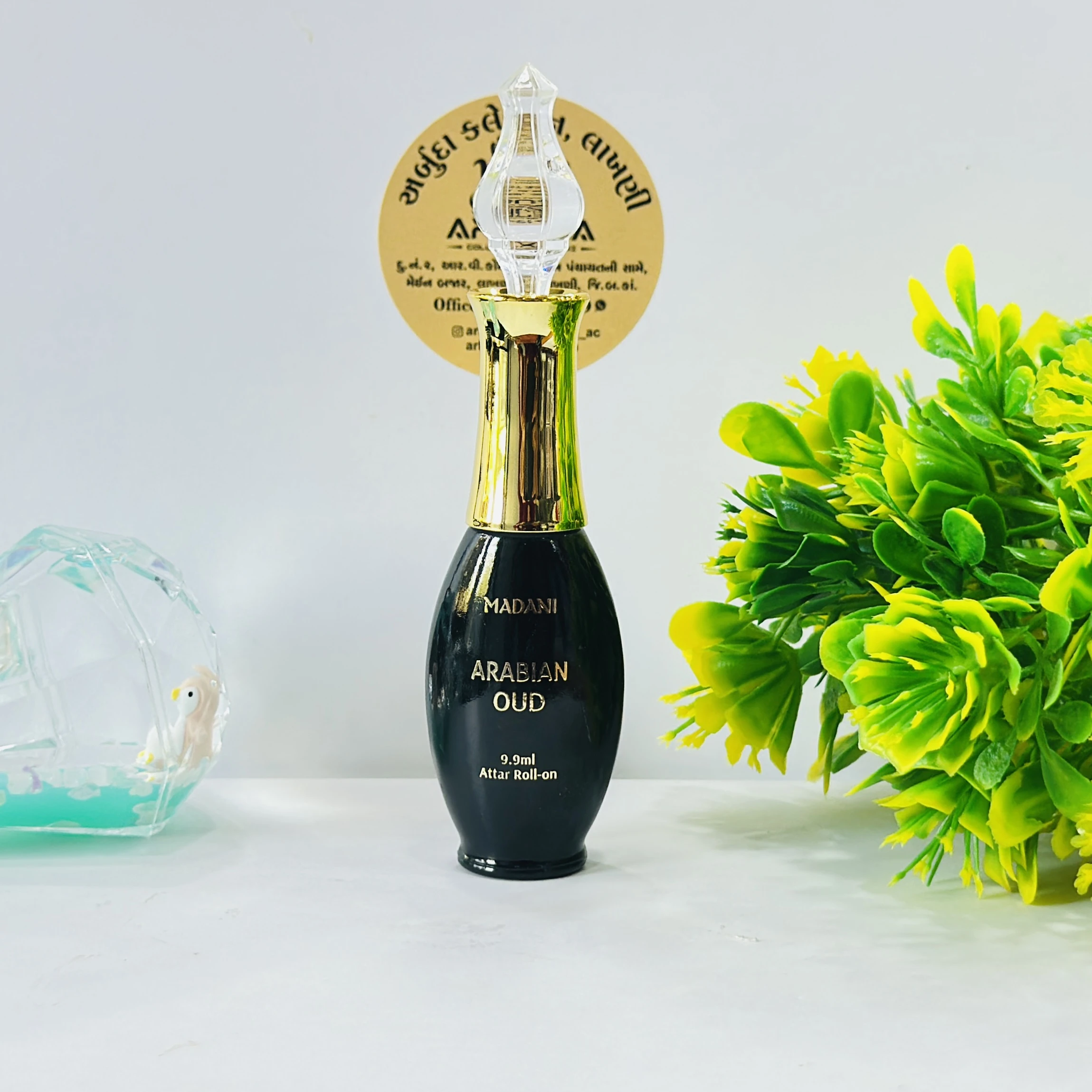 Madani Arabian Oud attar, a concentrated perfume oil
