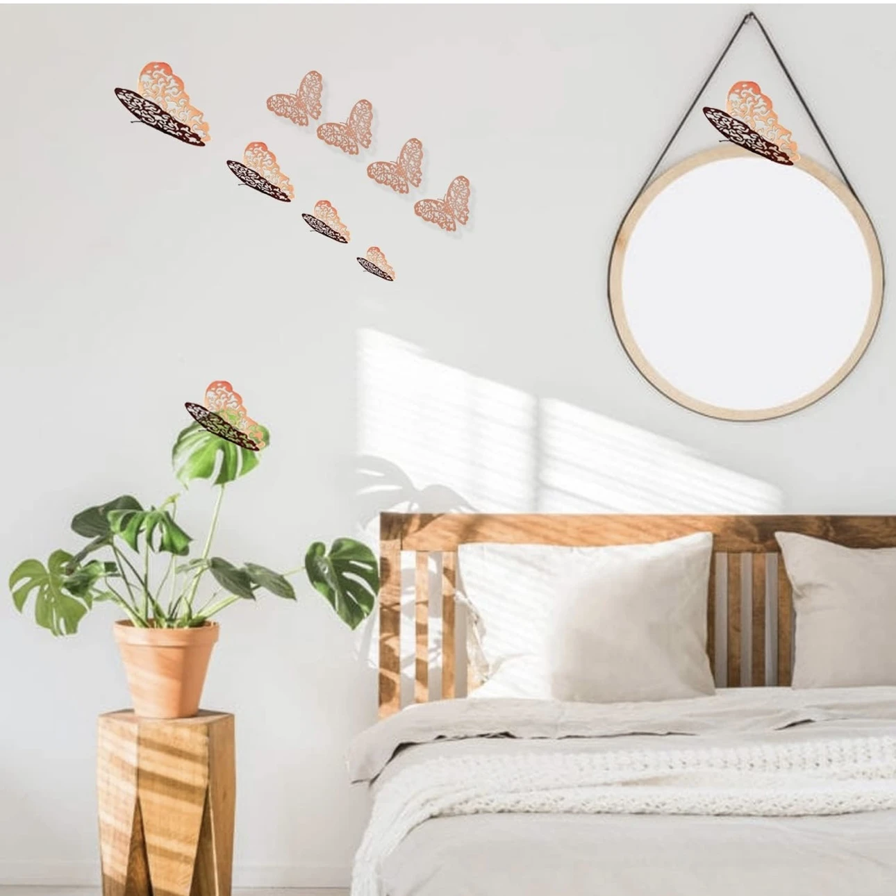 package of 3D butterfly wall decorations