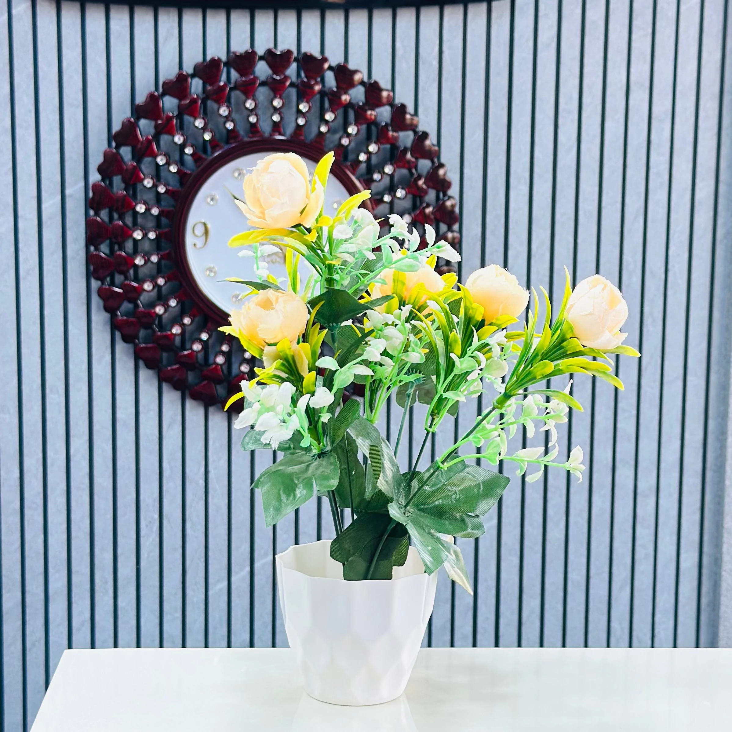 Artificial Flower Pots Plants Pot Plants