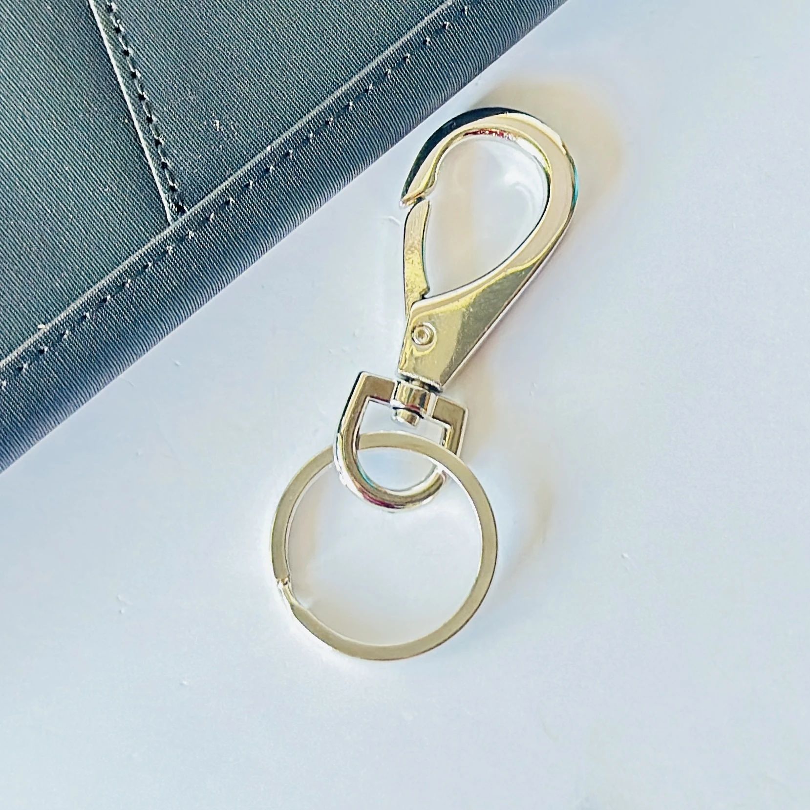 swivel snap hook keychain