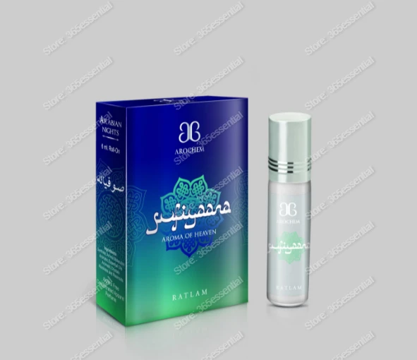 Arochem Sufiyaana Attar, a non-alcoholic fragrance oil featuring floral and spicy notes