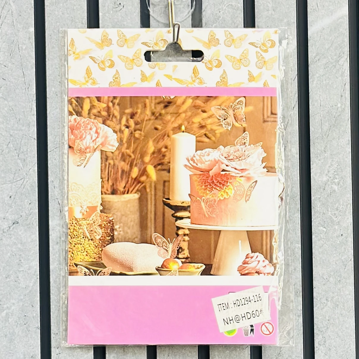 package of 3D butterfly wall decorations