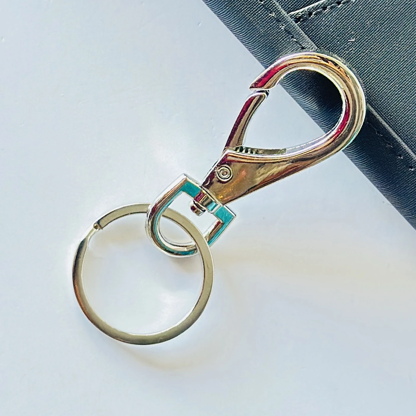 swivel snap hook keychain