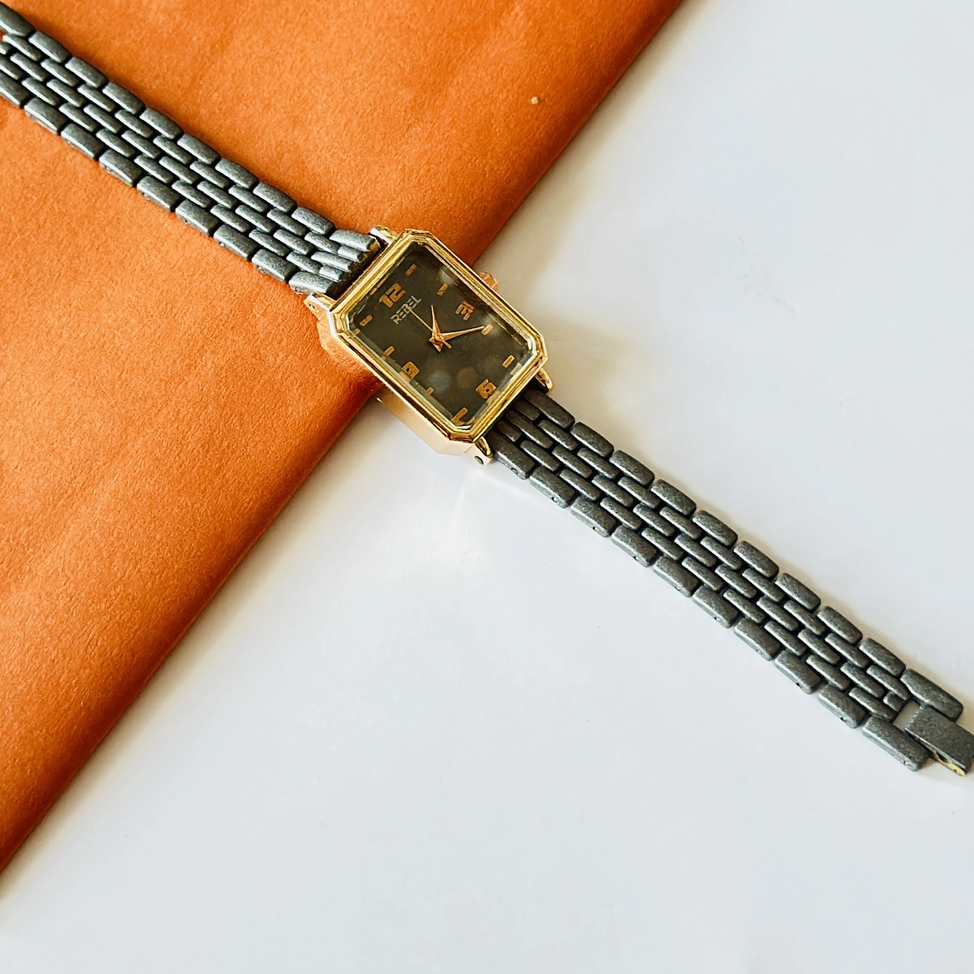 Rebel analog wrist watch