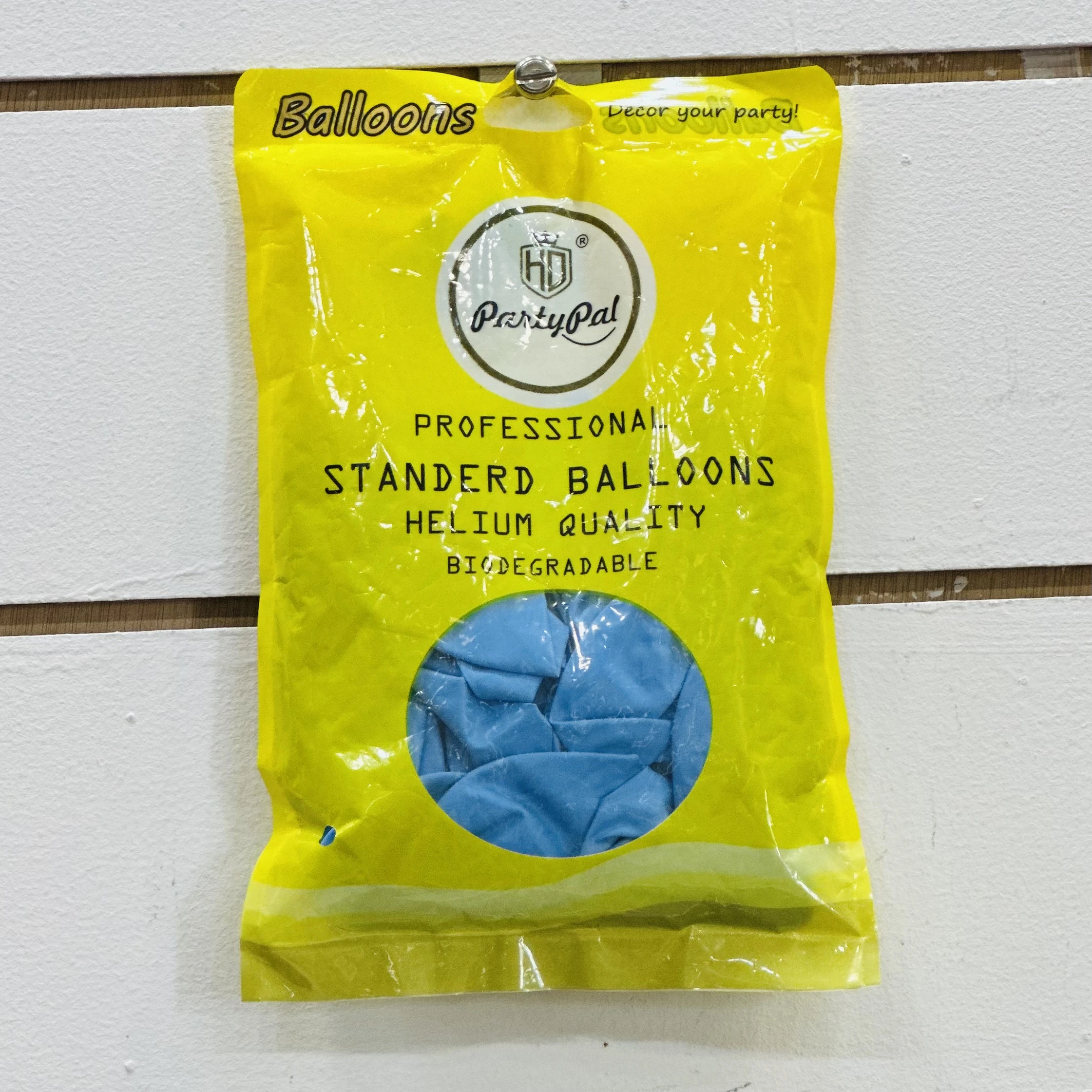 package of "Party Pal" brand balloons