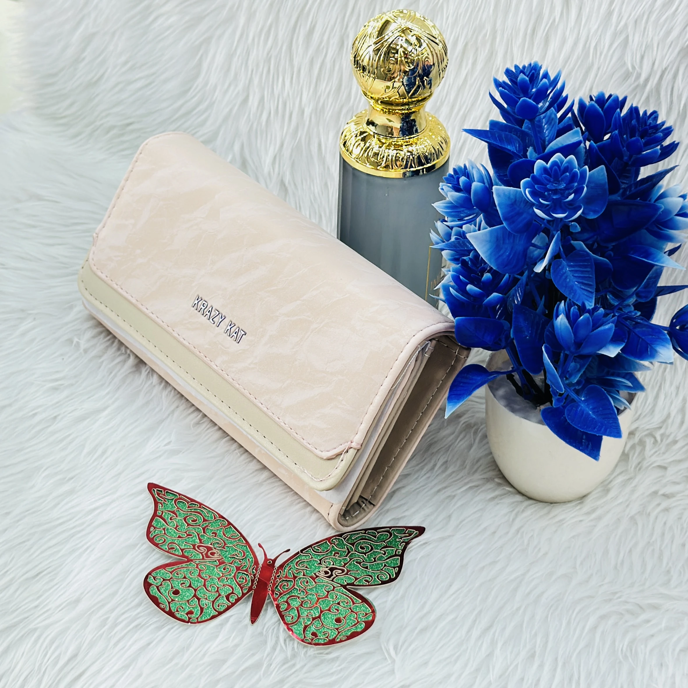 Krazy Kat branded women's wallet or clutch