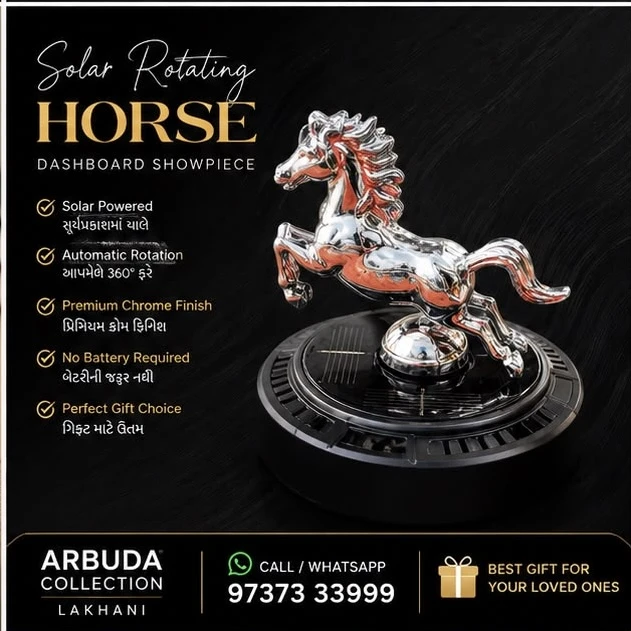 solar-powered showpiece