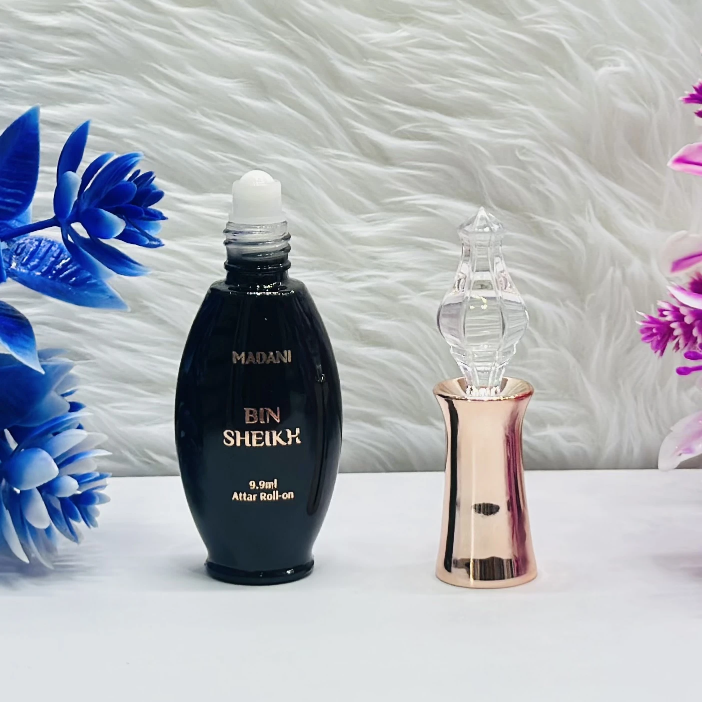 Madani Bin Sheikh Attar roll-on perfume oil.
