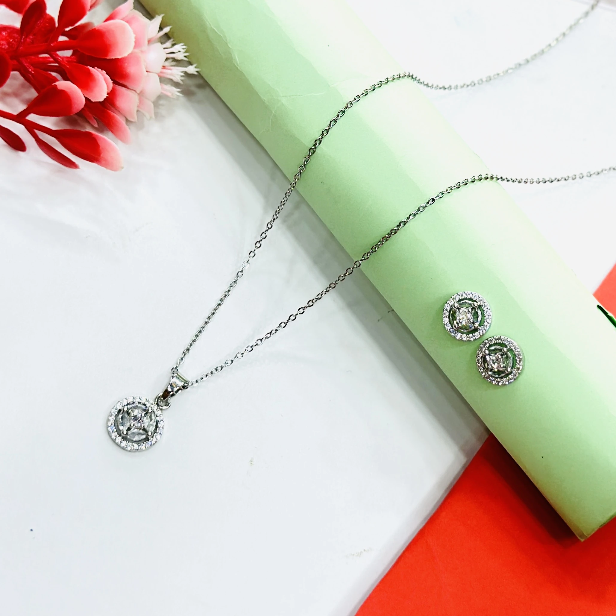 sterling silver jewellery set