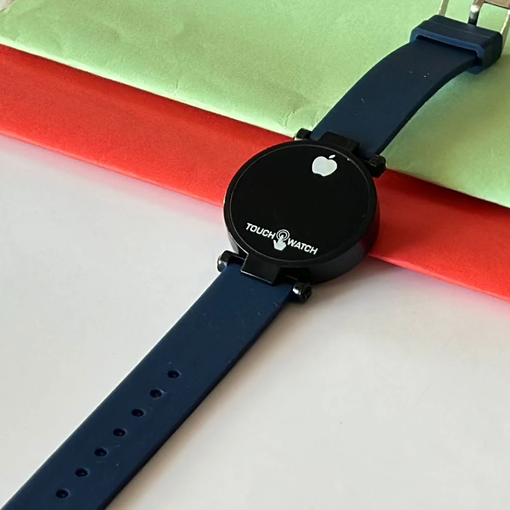 Black digital watch