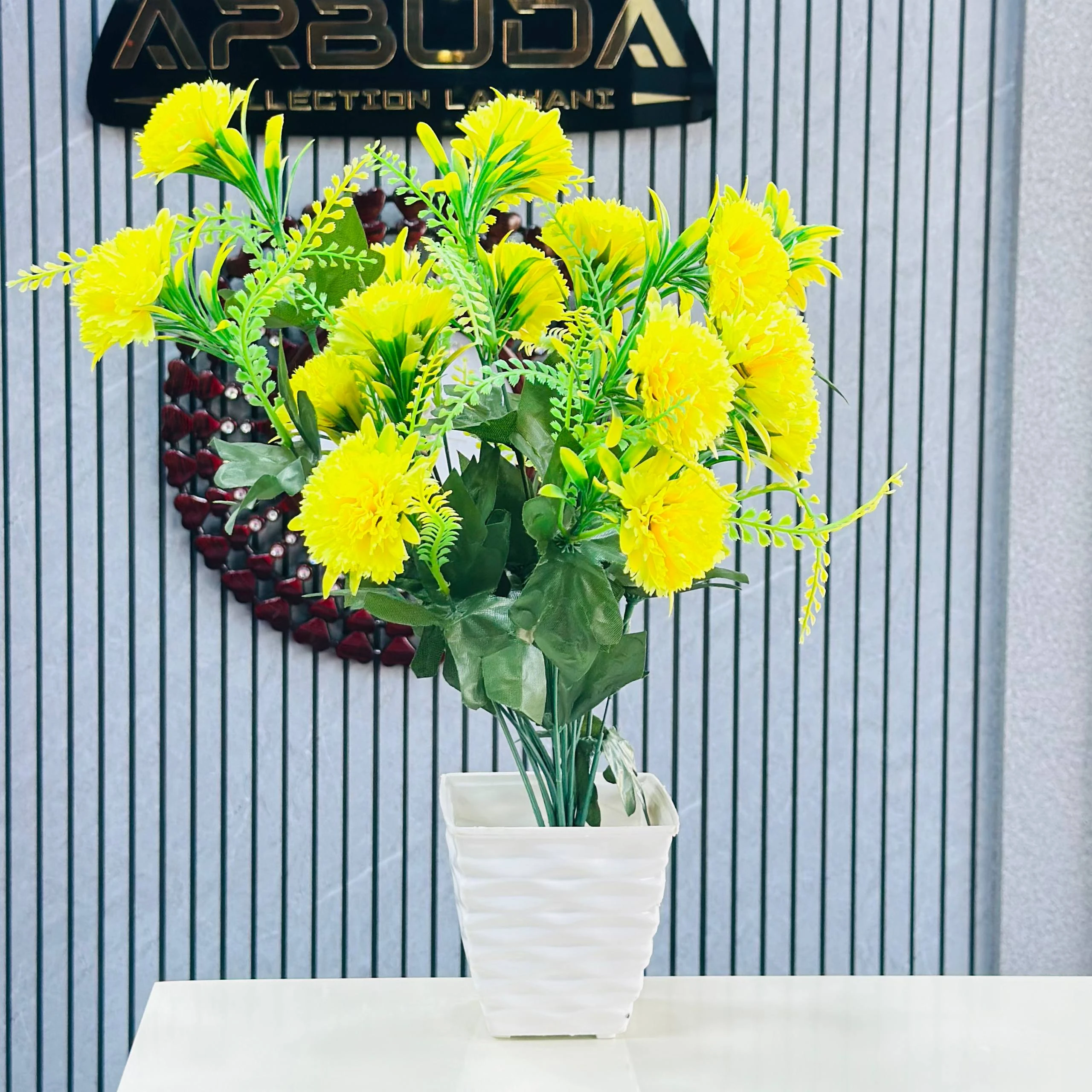 Artificial Flowers in Pot Simulation Flower