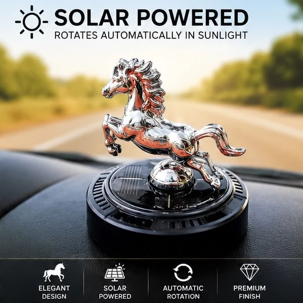 solar-powered showpiece