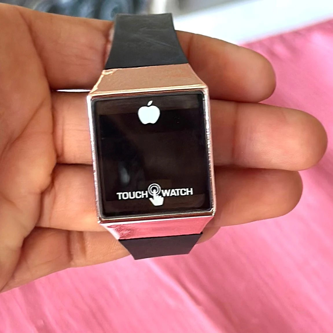 appears to be a T10 Ultra smartwatch, a non-branded wearable device.