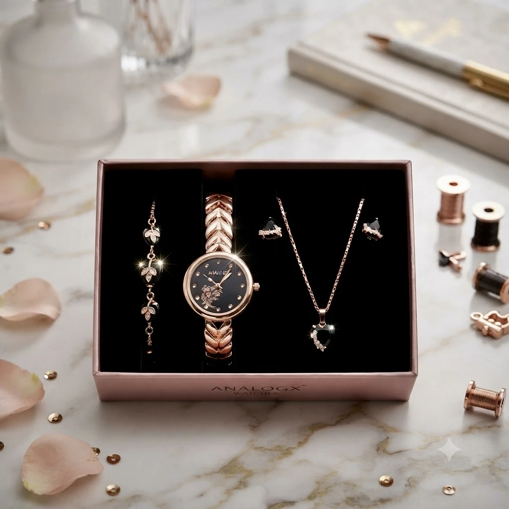 ✨ Complete Girls Jewellery Set – Stylish Accessories for Every Occasion ✨