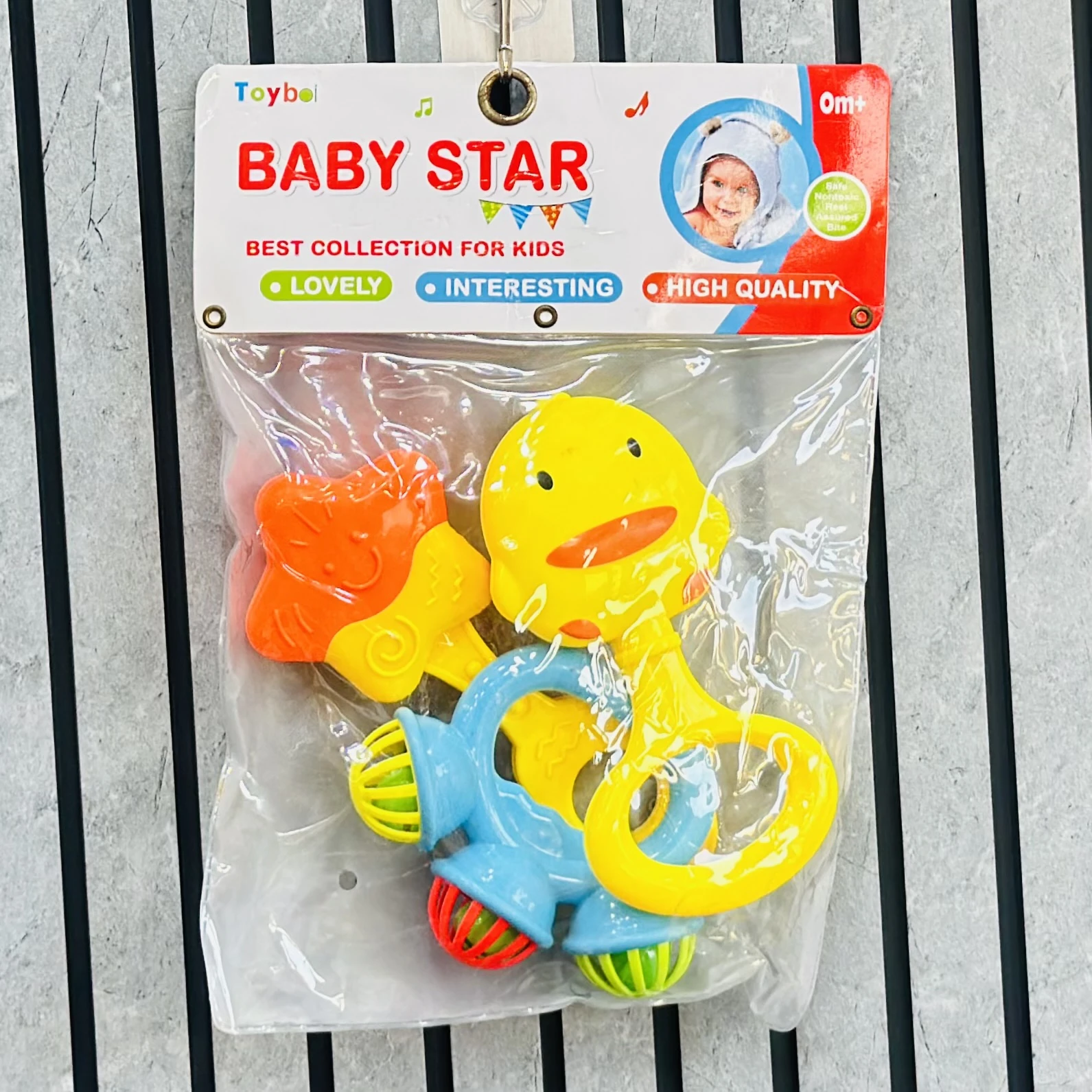 Rattle Toys for Babies - Multicolour Musical Toy for Babies