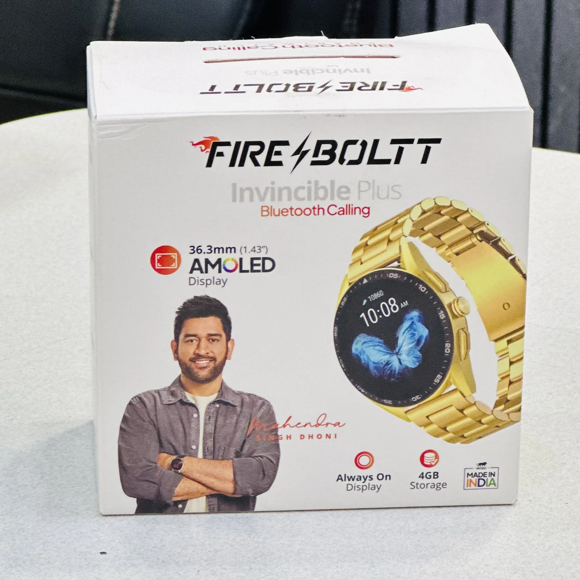 Fire Boltt Invincible Plus Bluetooth calling Smartwatch.. Model No.BSW097