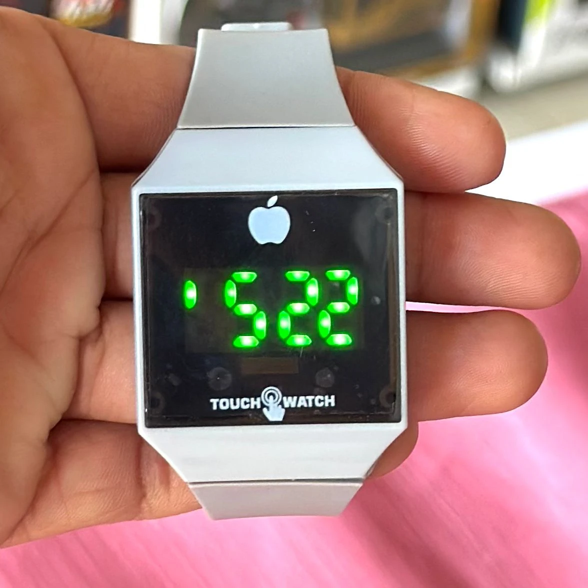 appears to be a T10 Ultra smartwatch, a non-branded wearable device.