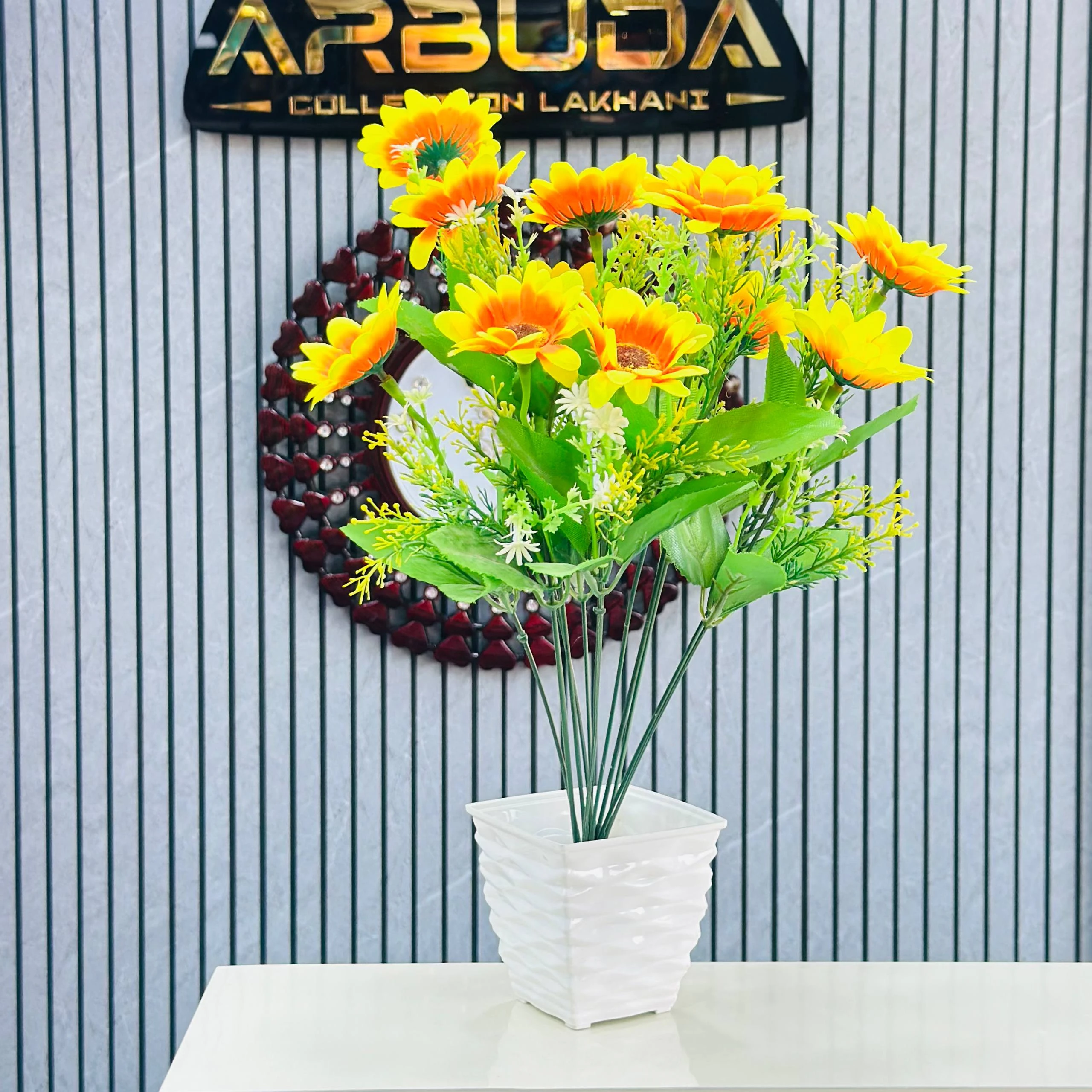 Artificial Flower Pots Plants Pot Plants