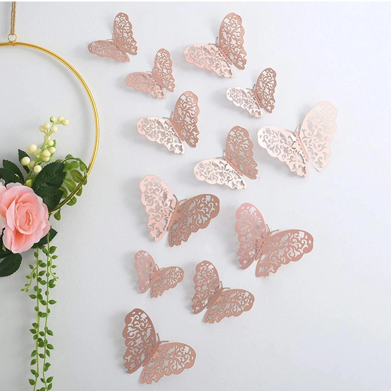 package of 3D butterfly wall decorations