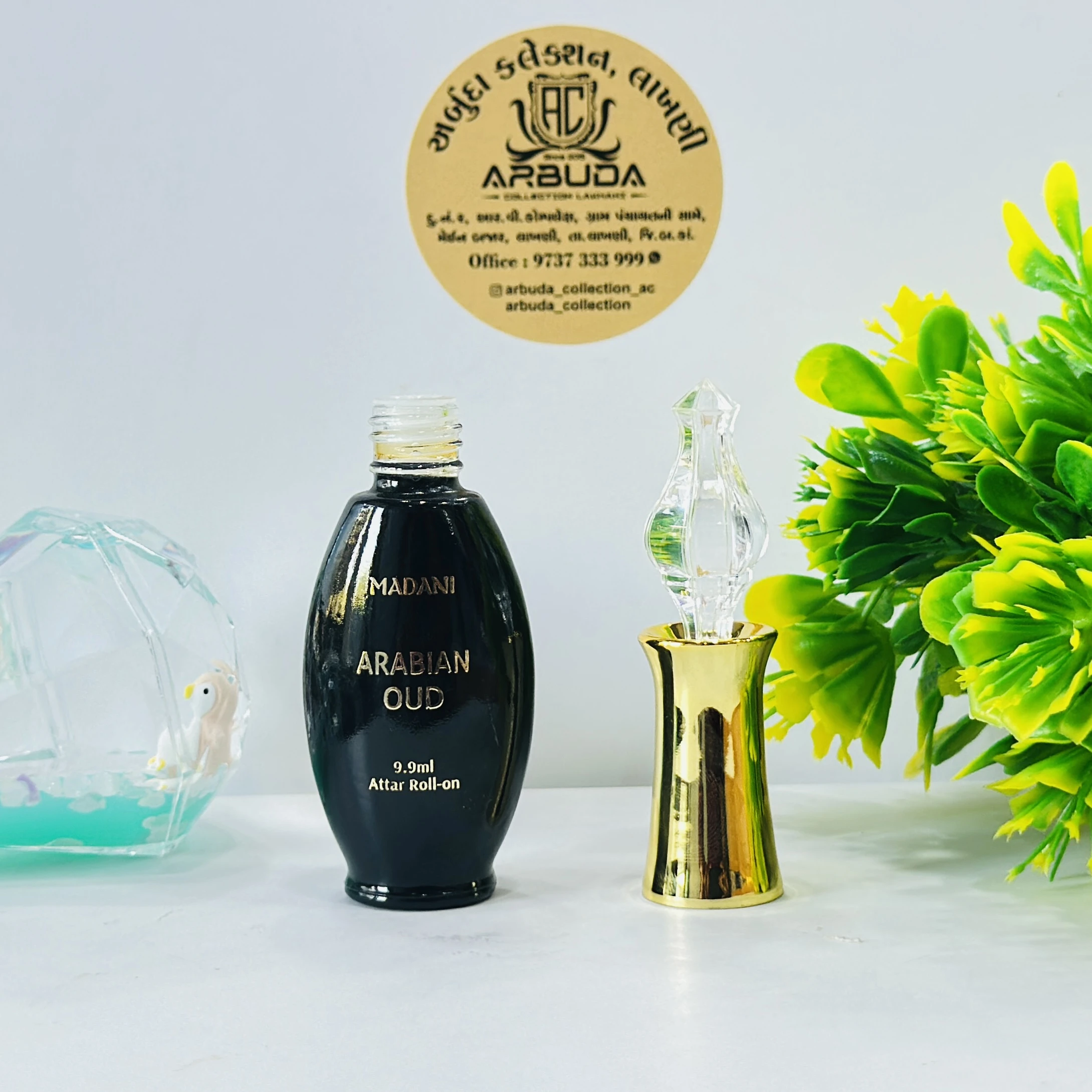 Madani Arabian Oud attar, a concentrated perfume oil