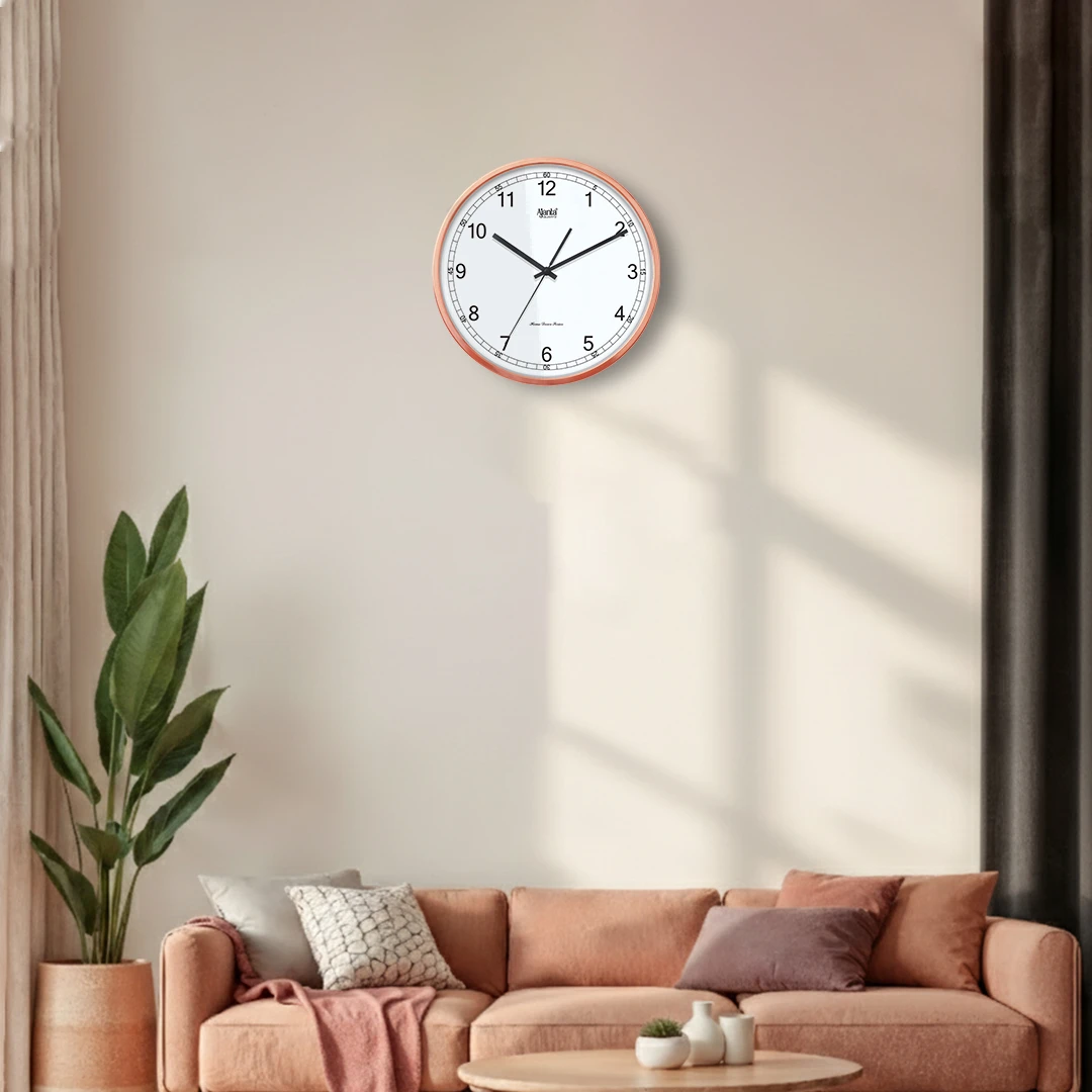 Wall Clock – Home Decore Series Clocks – 10057 – Copper