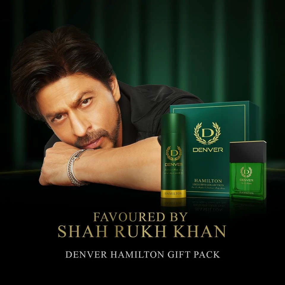 Denver Hamilton Exclusive Collection Eau de Parfum & Deodorant Body Spray gift set.