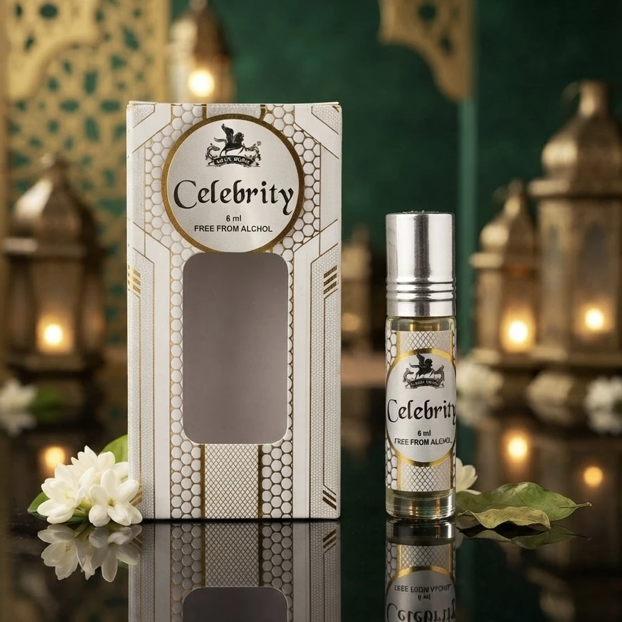 Celebrity Attar 6ml by Black Horse, an alcohol-free roll-on fragrance