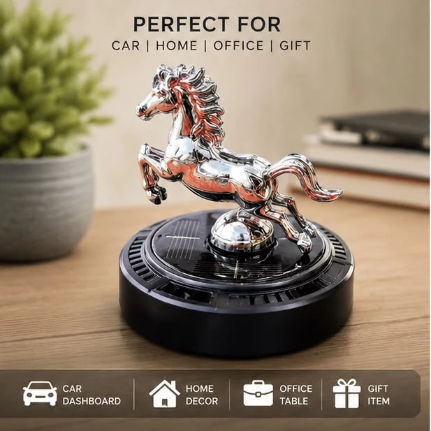 solar-powered showpiece
