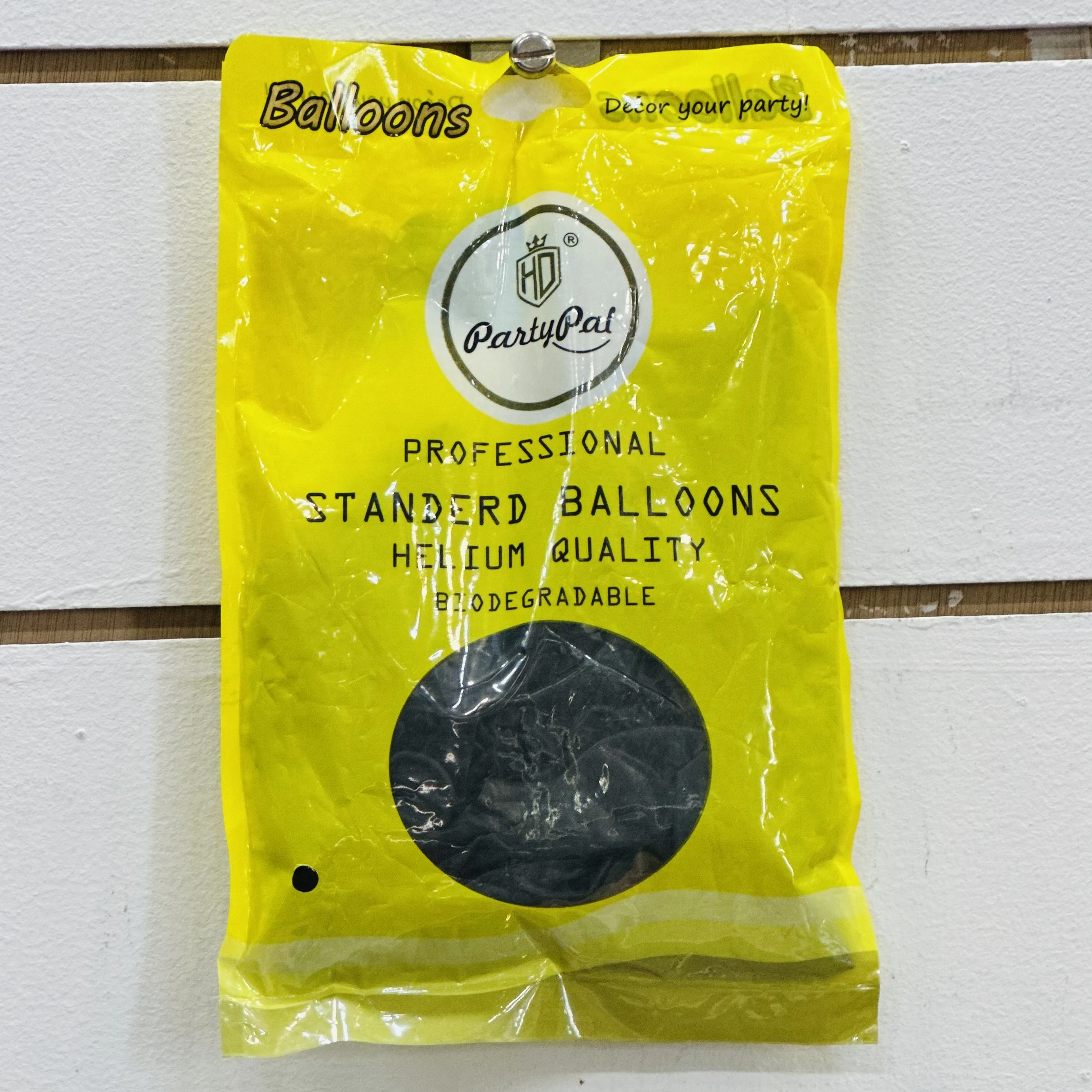package of "Party Pal" brand balloons