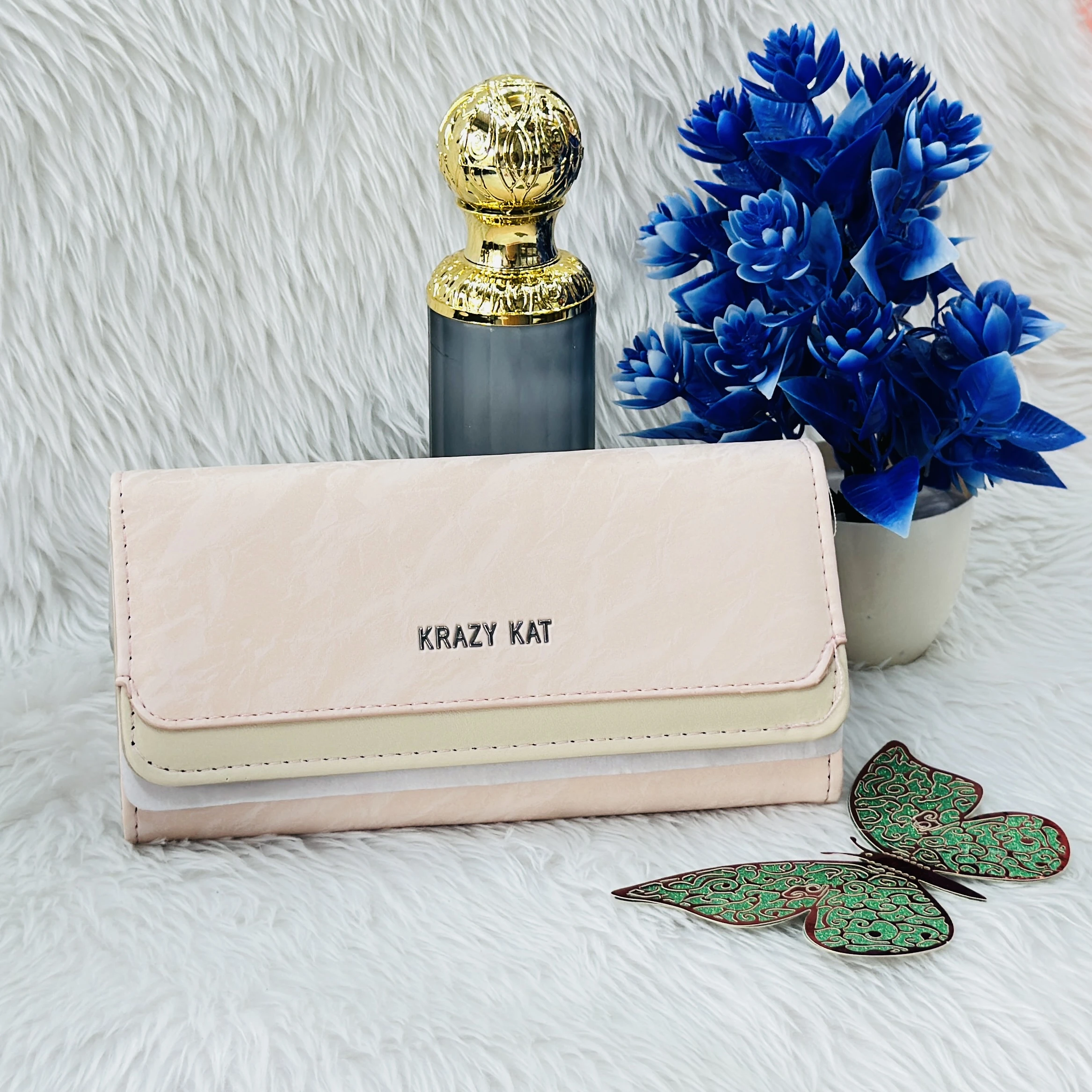 Krazy Kat branded women's wallet or clutch