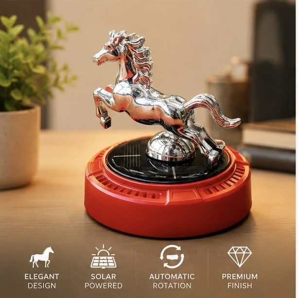 solar-powered showpiece