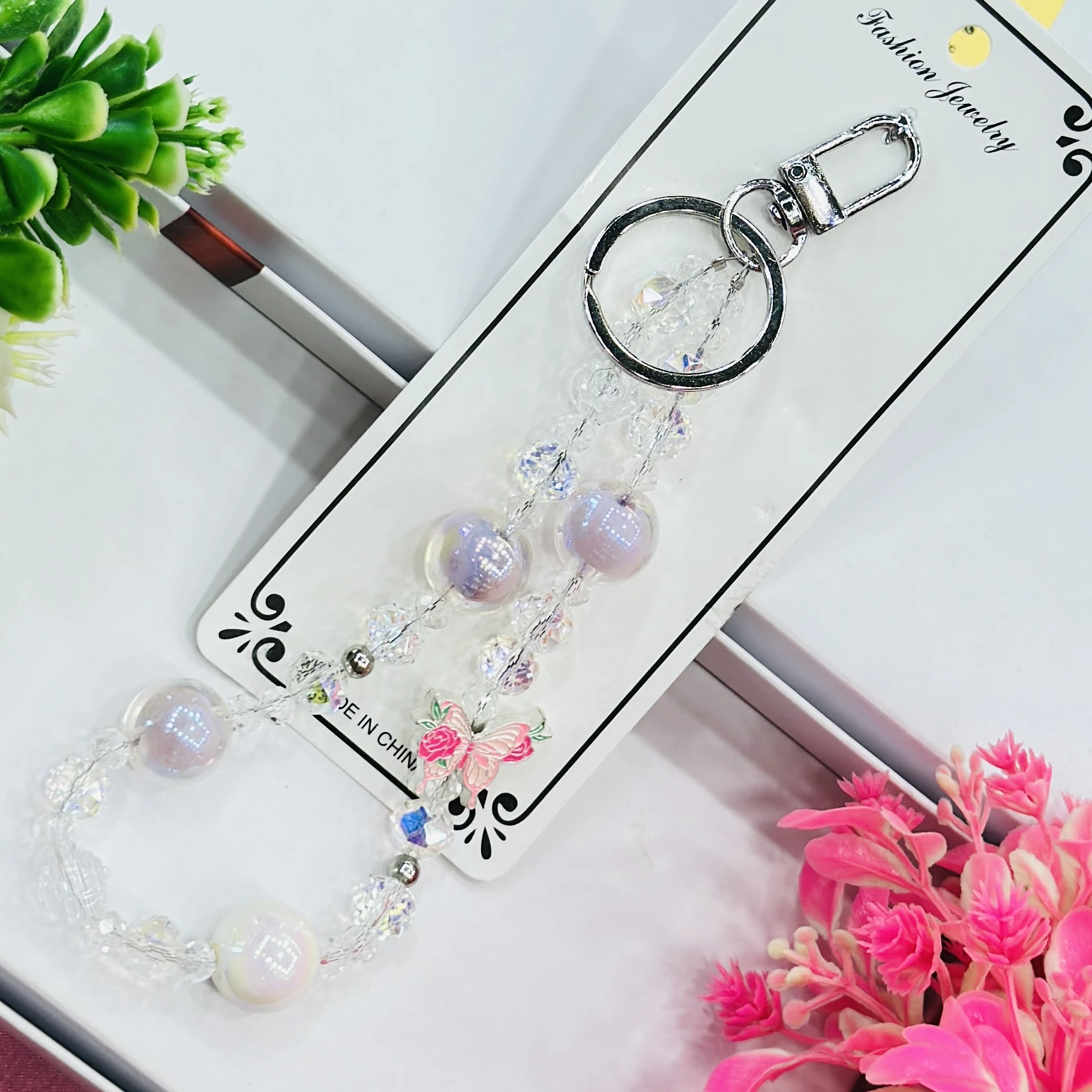 Crystal keychain