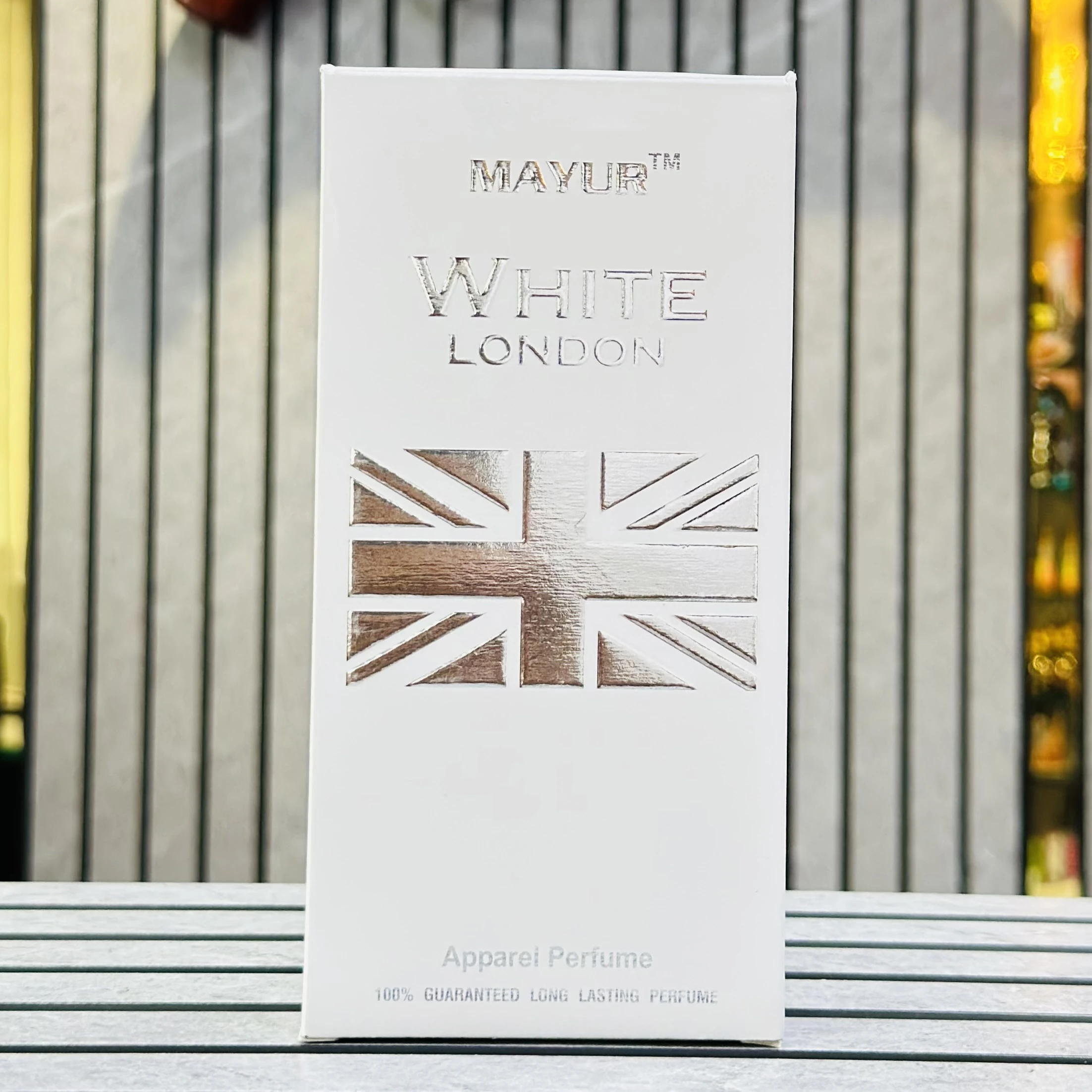 Mayur White London apparel perfume