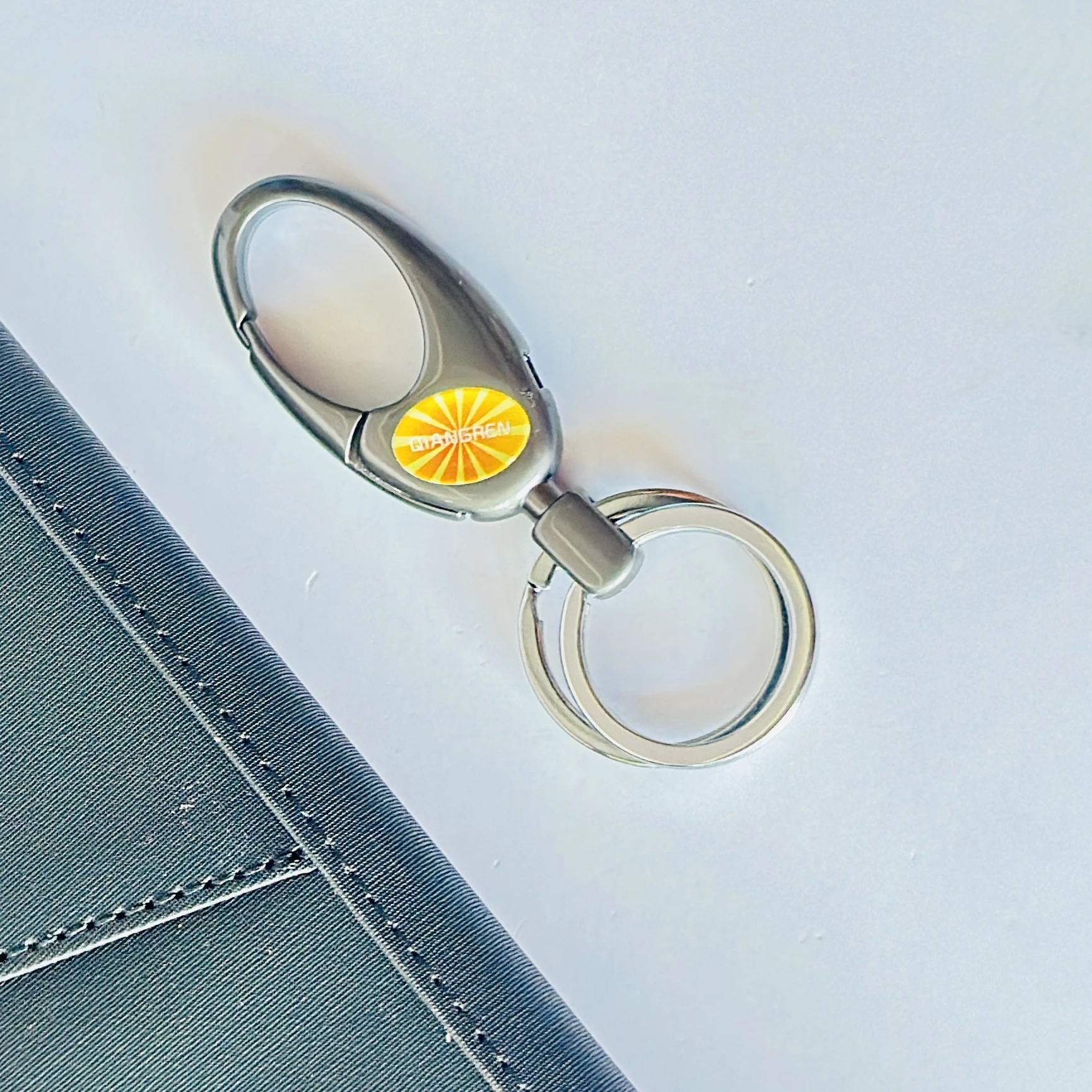 Multifunctional metal keychain