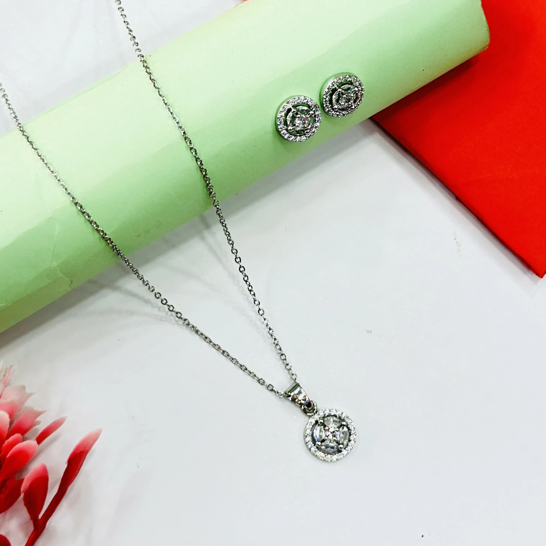 sterling silver jewellery set