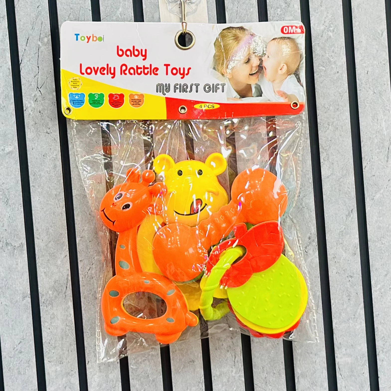 Rattle Toys for Babies - Multicolour Musical Toy for Babies