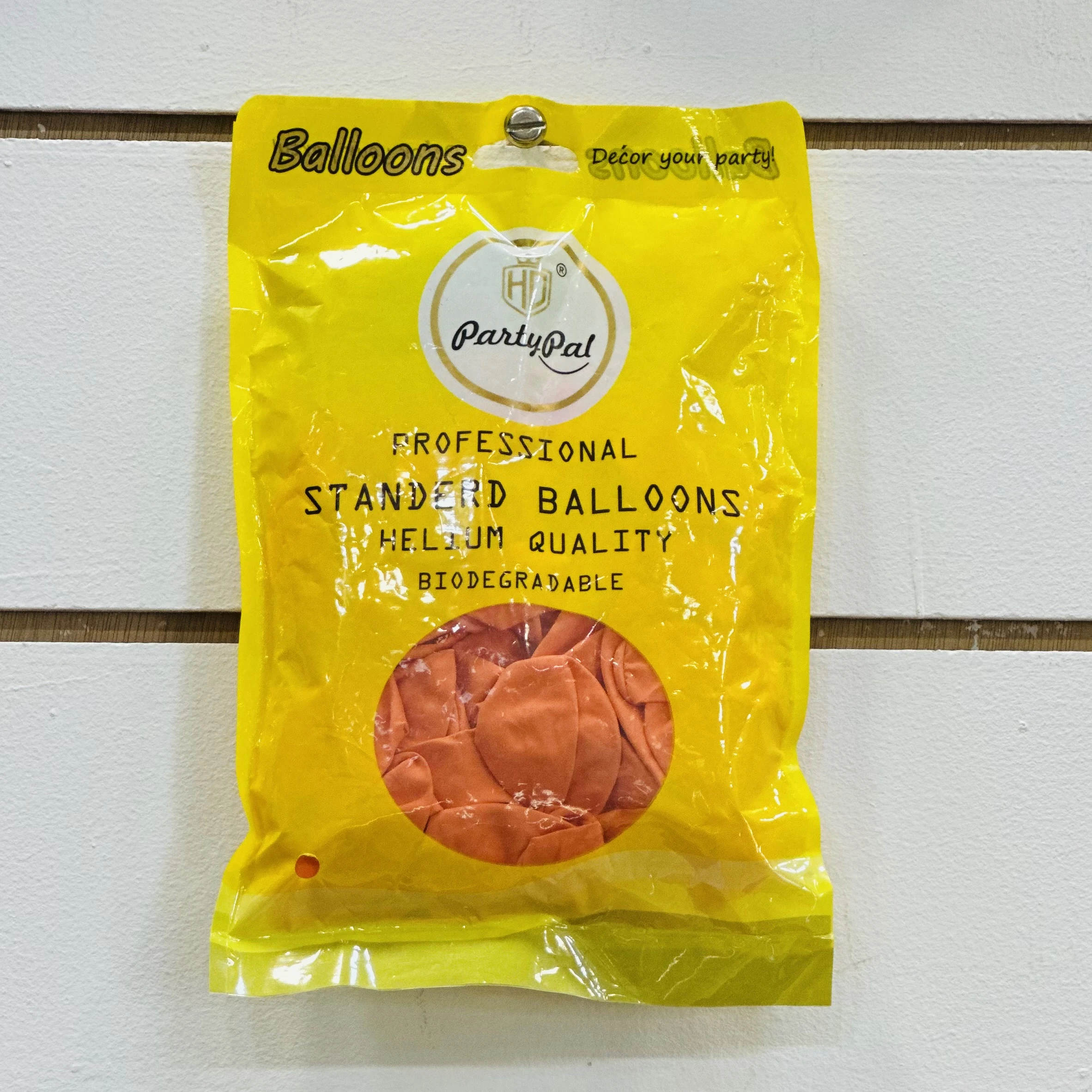 package of "Party Pal" brand balloons