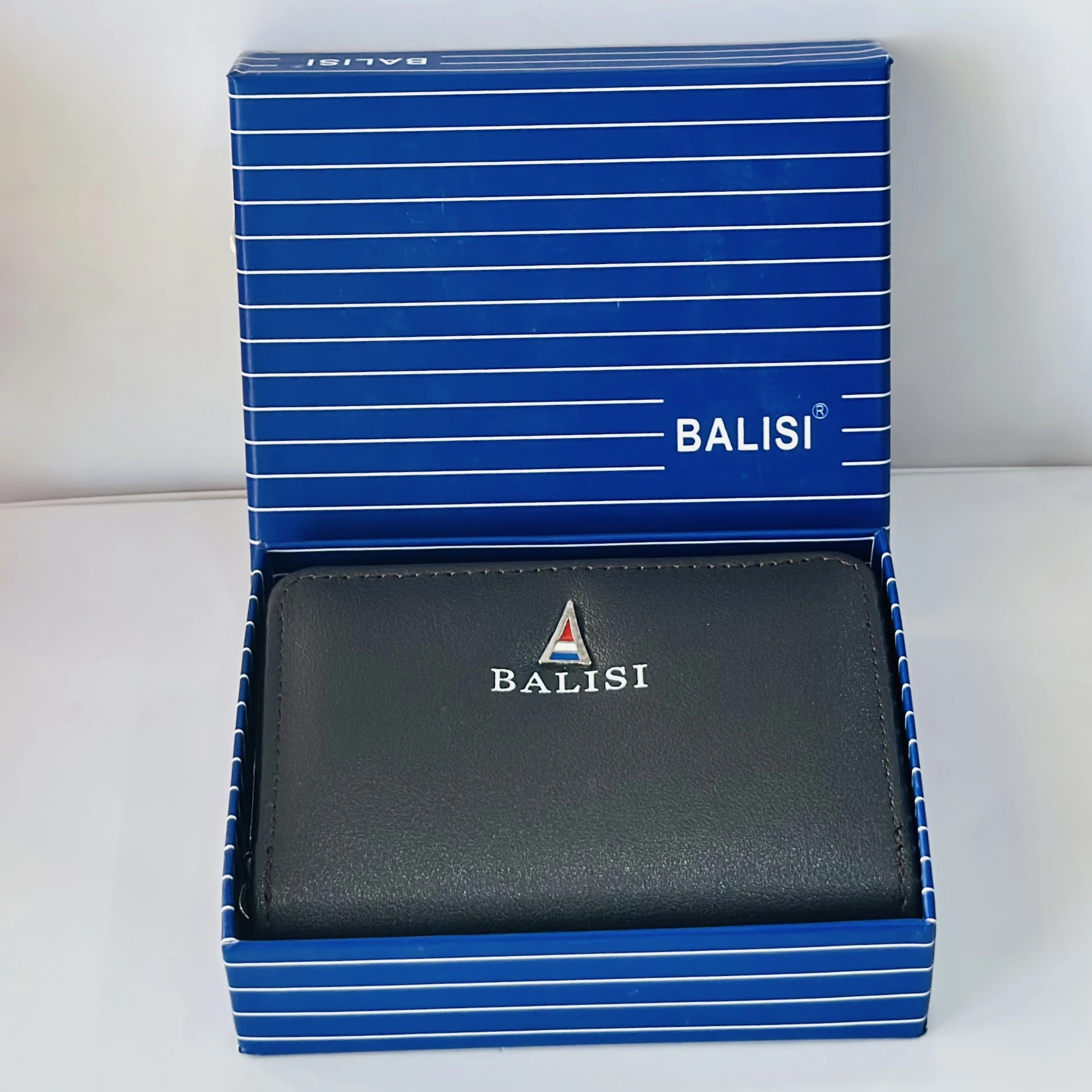 Balisi Black leather wallet