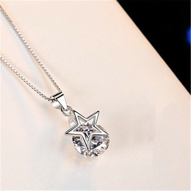 Bling Queen silver plated necklace