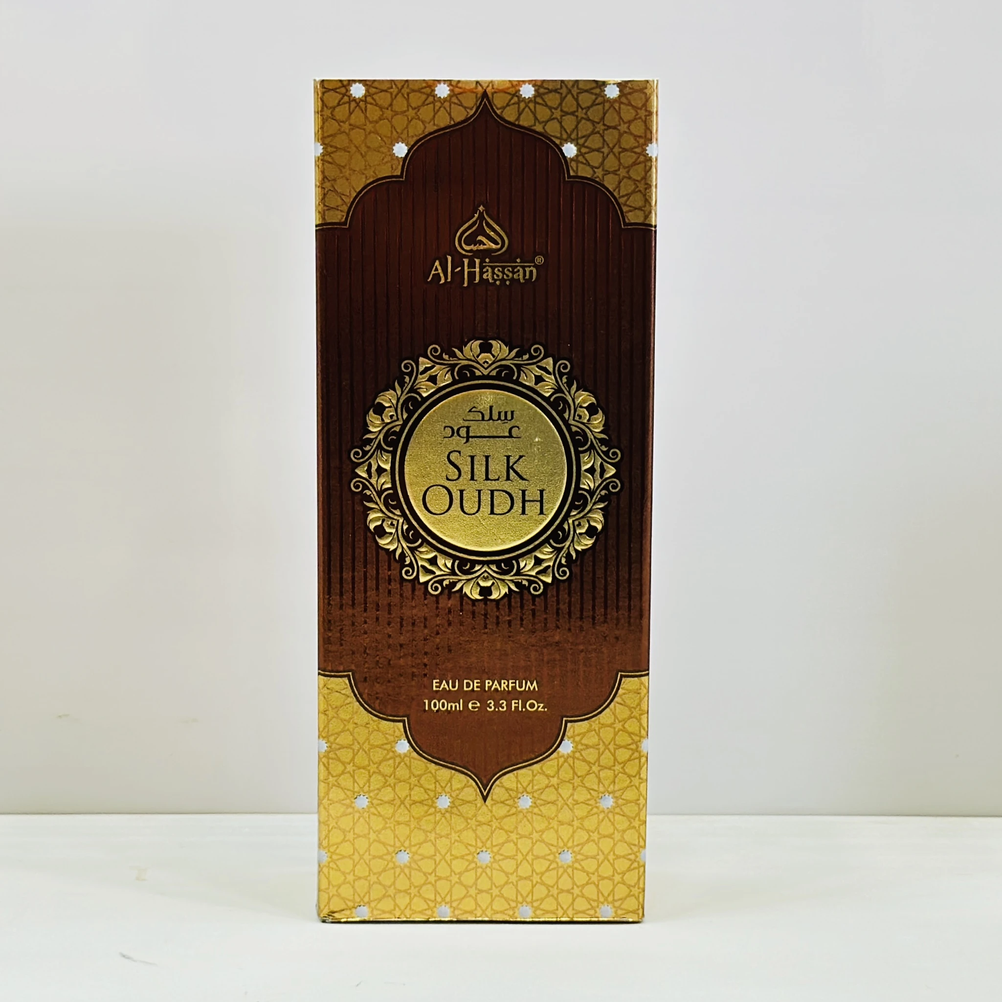 Al-Hassan Silk Oudh 100ml Unisex Perfume.