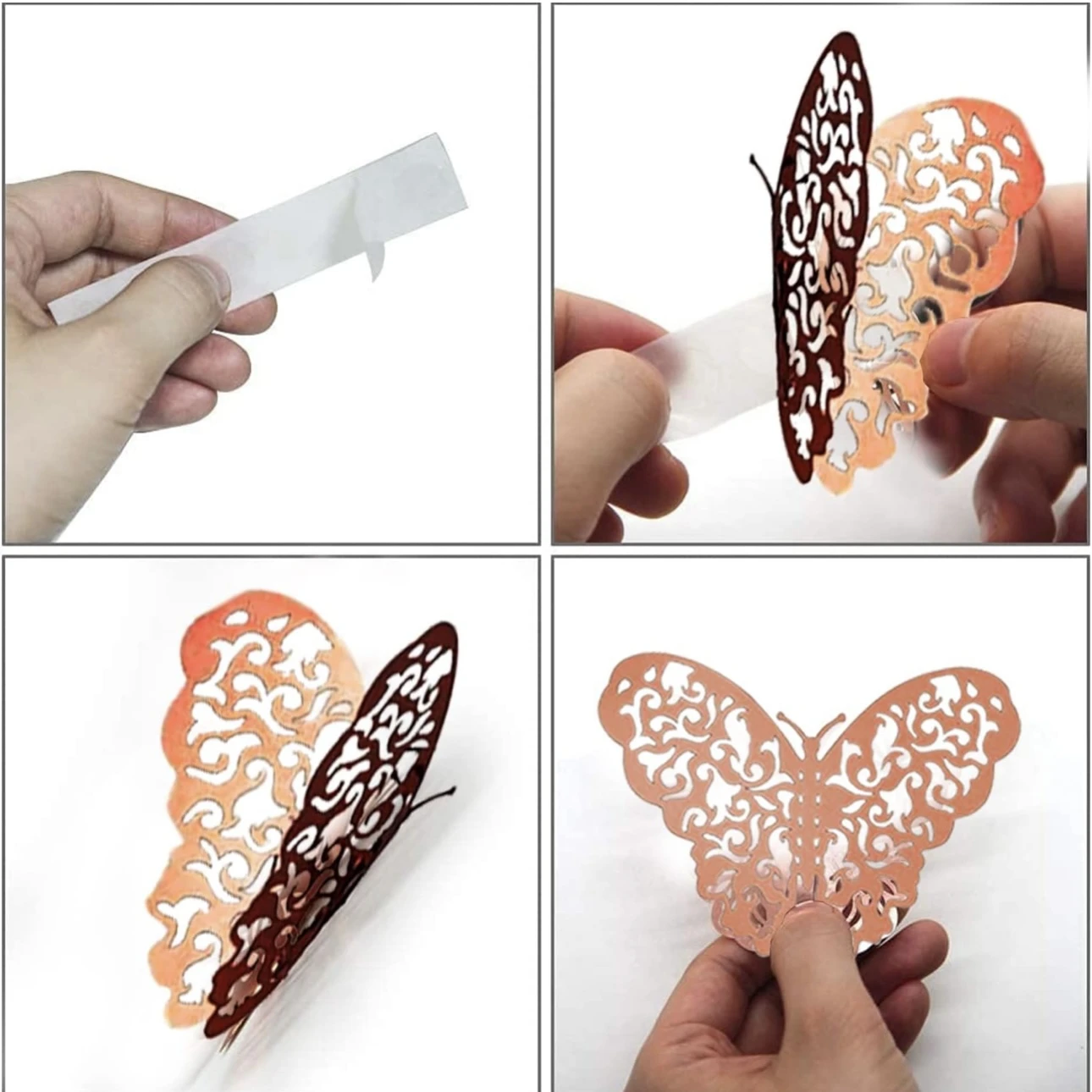 package of 3D butterfly wall decorations