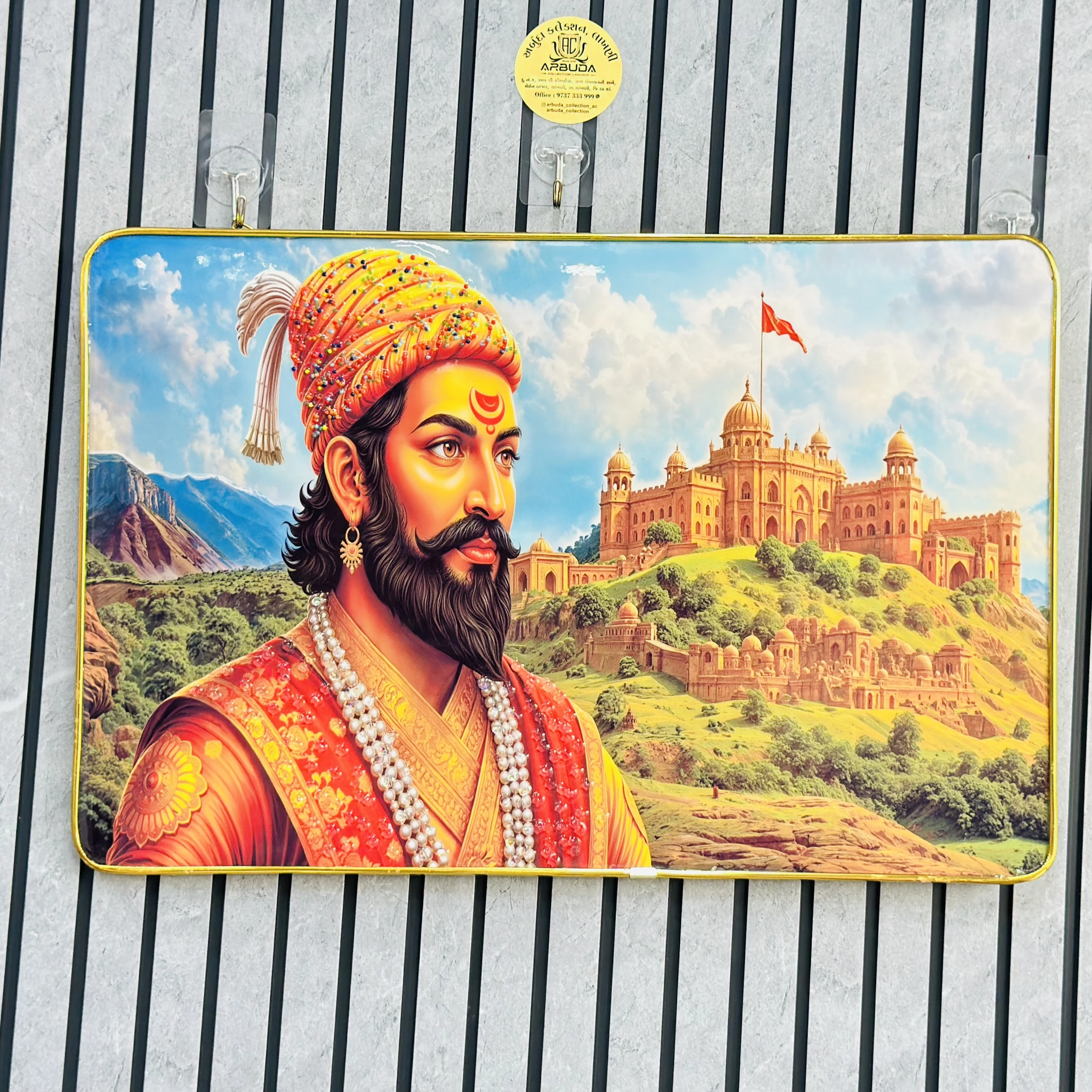 Shivaji maharaj  frame(SKU-OTKQTZ)