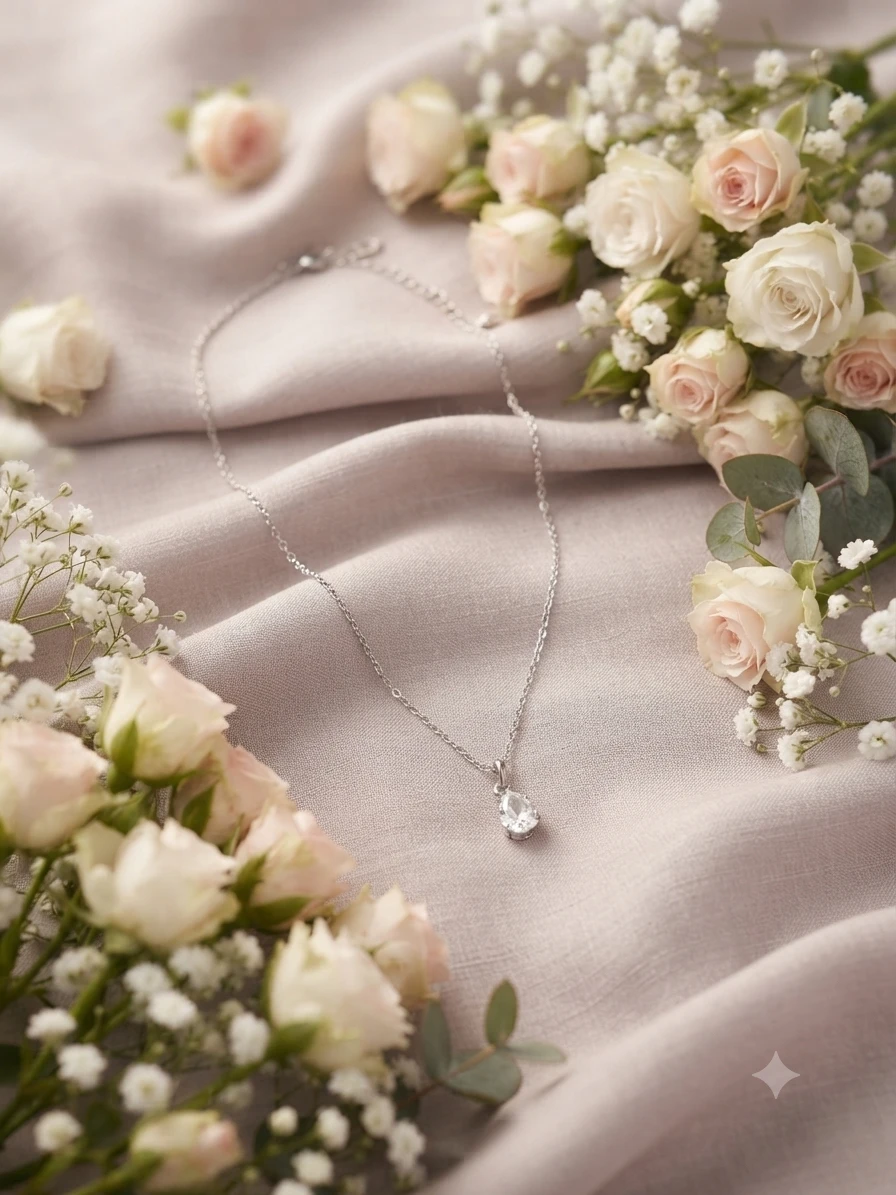 crystal pendant necklace