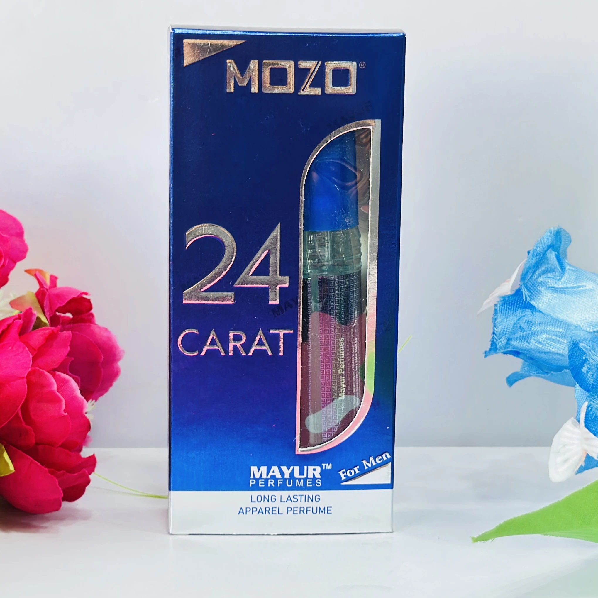 MOZO 24 Carat pocket eau de parfum by Mayur Perfumes.