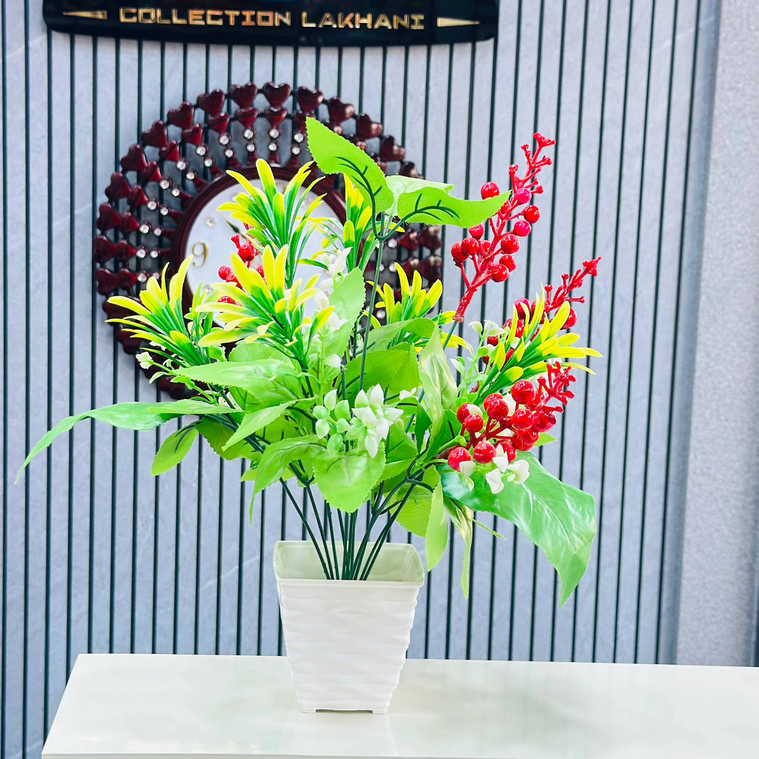 Artificial Flower Pots Plants Pot Plants