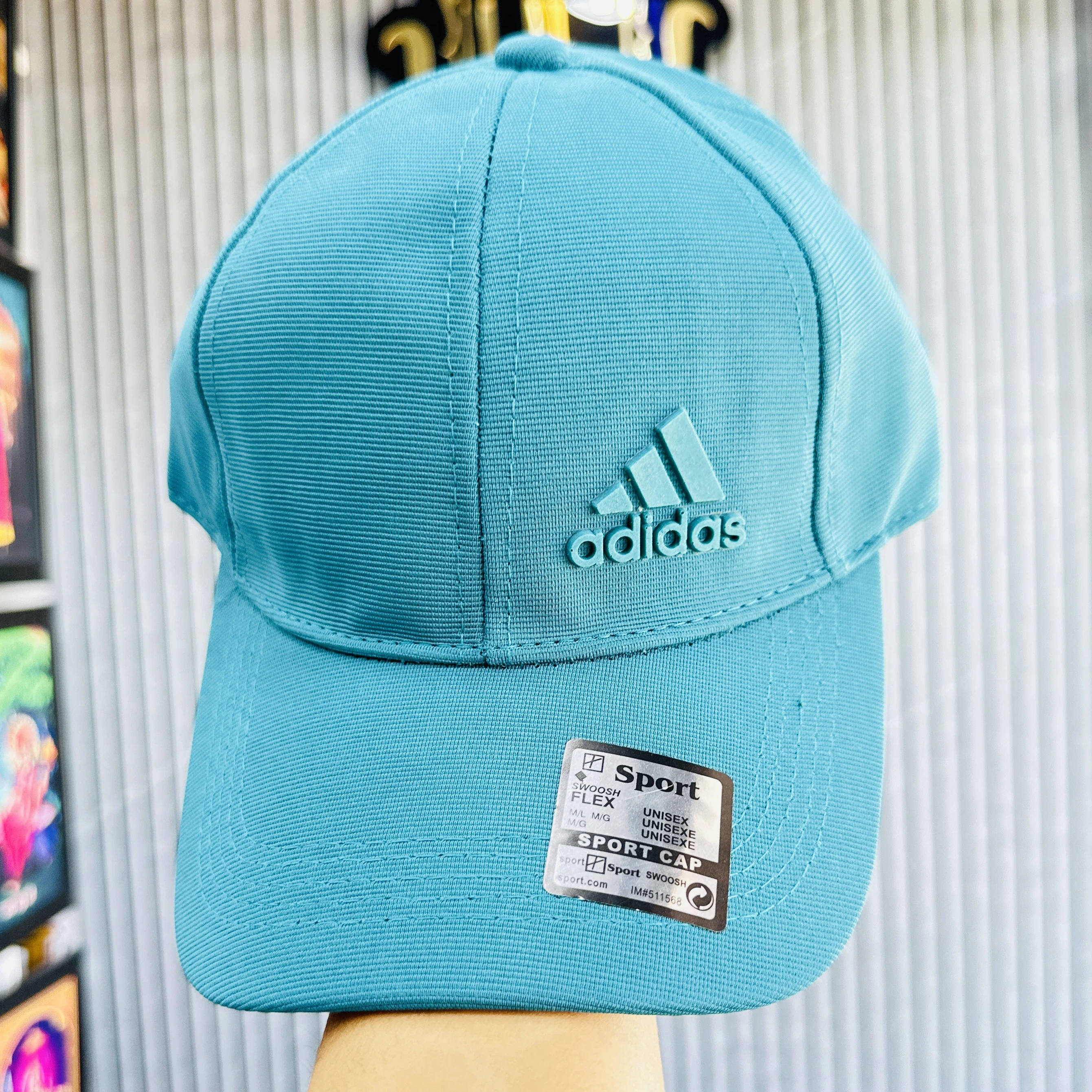 Adidas blue unisex cap
