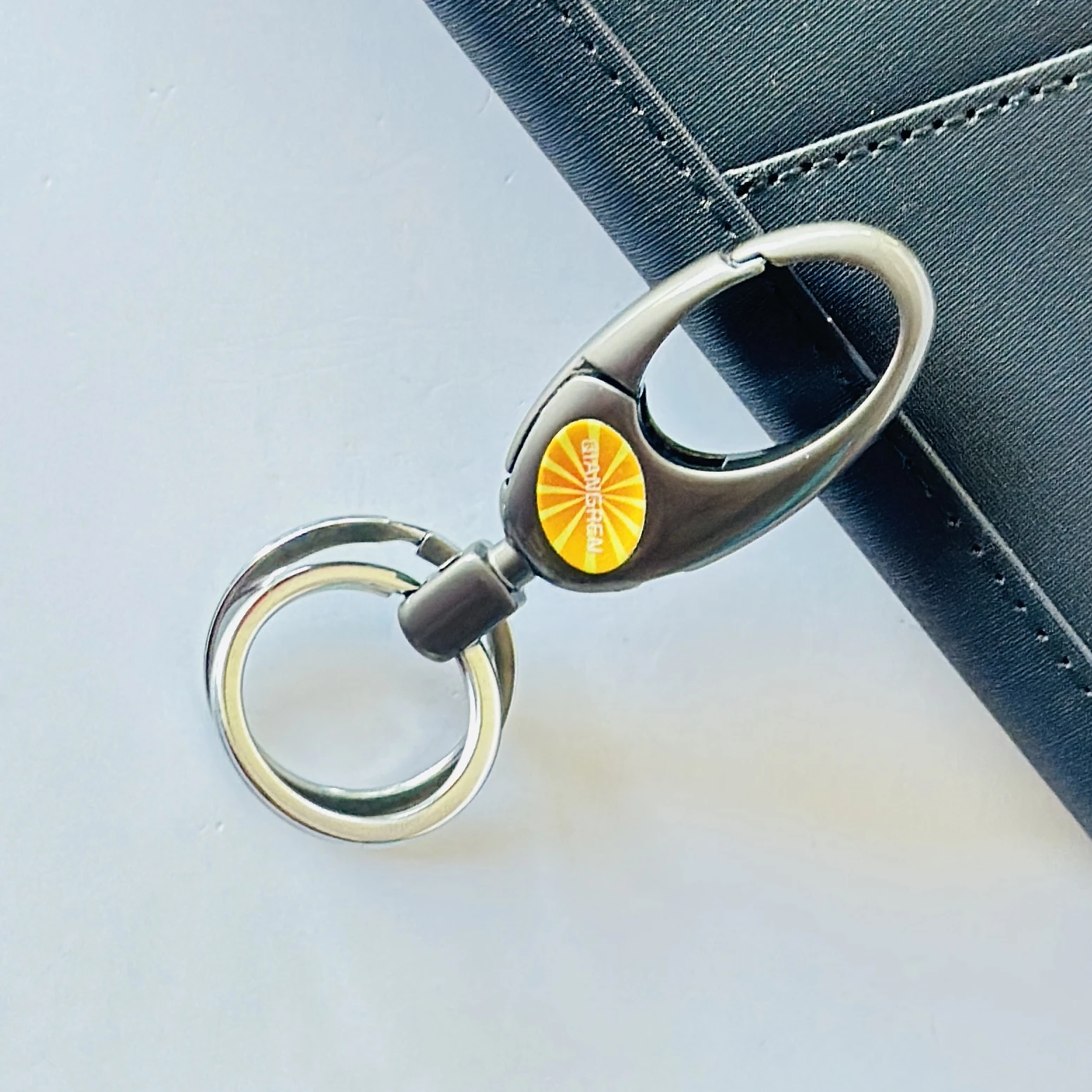 Multifunctional metal keychain