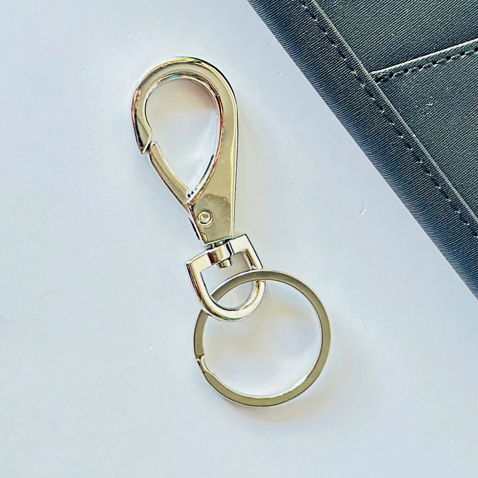 swivel snap hook keychain